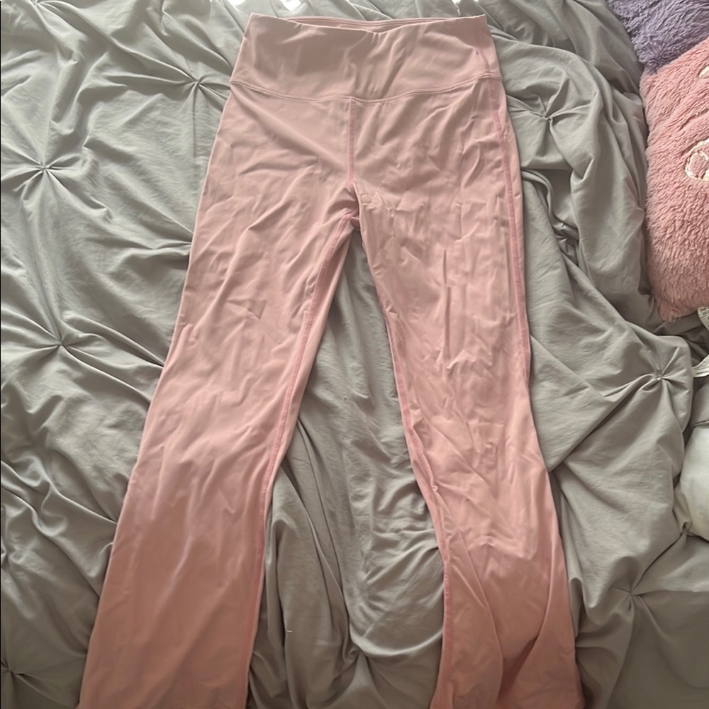 Dusty Pink High-Waisted Leggings